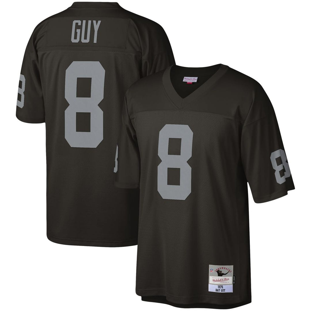 Ray Guy Las Vegas Raiders Black Legacy Replica Jersey