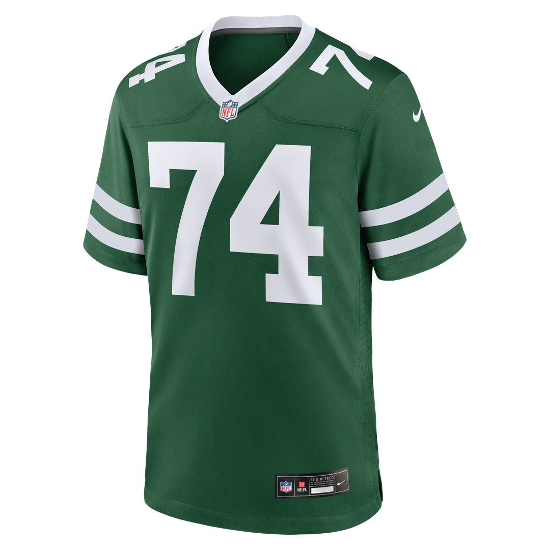 Olu Fashanu New York Jets Gotham Green Player Game Jersey