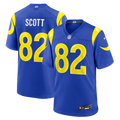 Tyler Scott Los Angeles Rams Royal Team Game Jersey