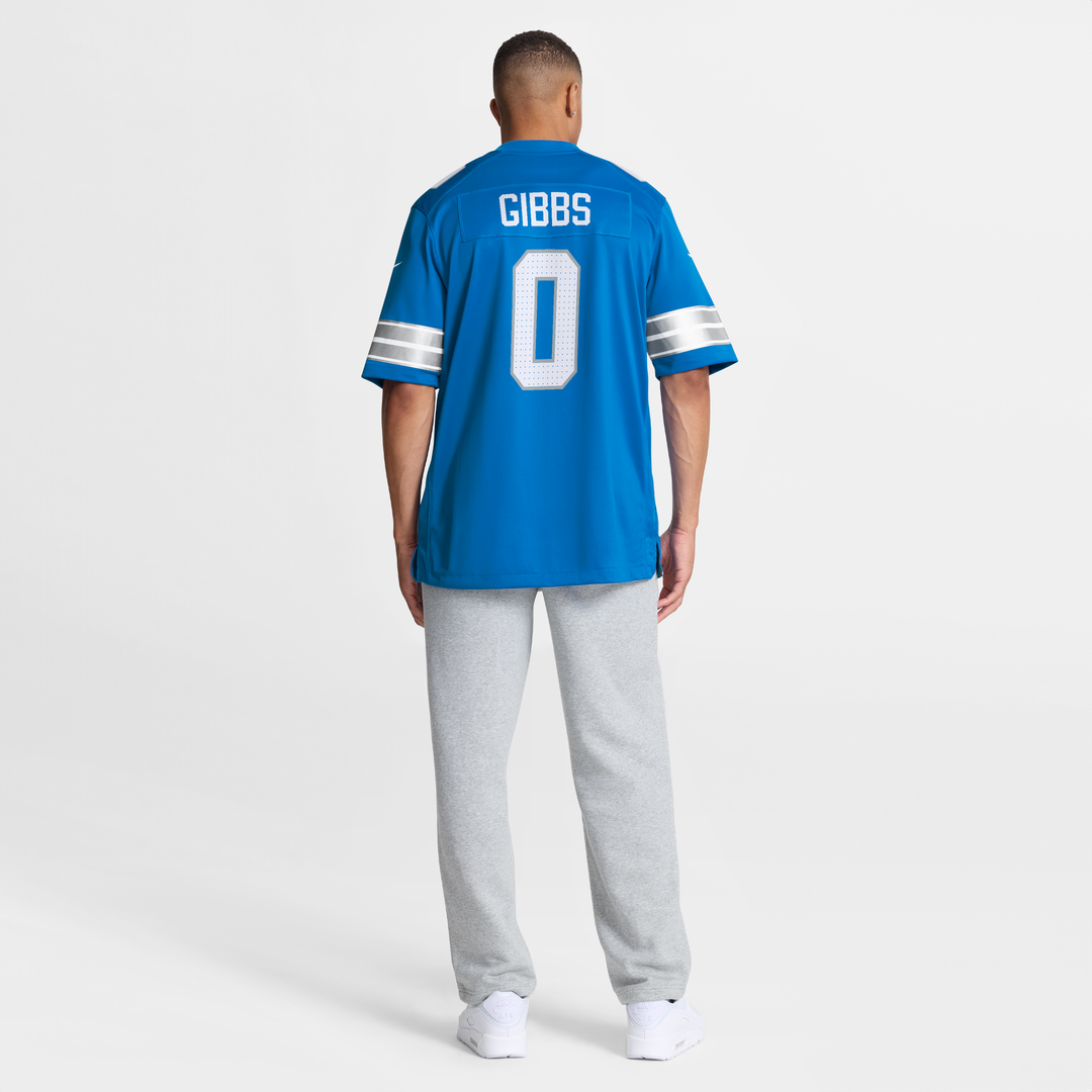 Jahmyr Gibbs Detroit Lions Black 2nd Alternate Game Player Jersey
