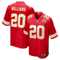 Nohl Williams Kansas City Chiefs Red Team Game Jersey