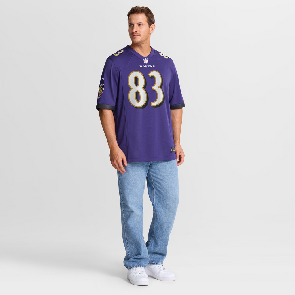 LaJohntay Wester Baltimore Ravens Purple Team Game Jersey