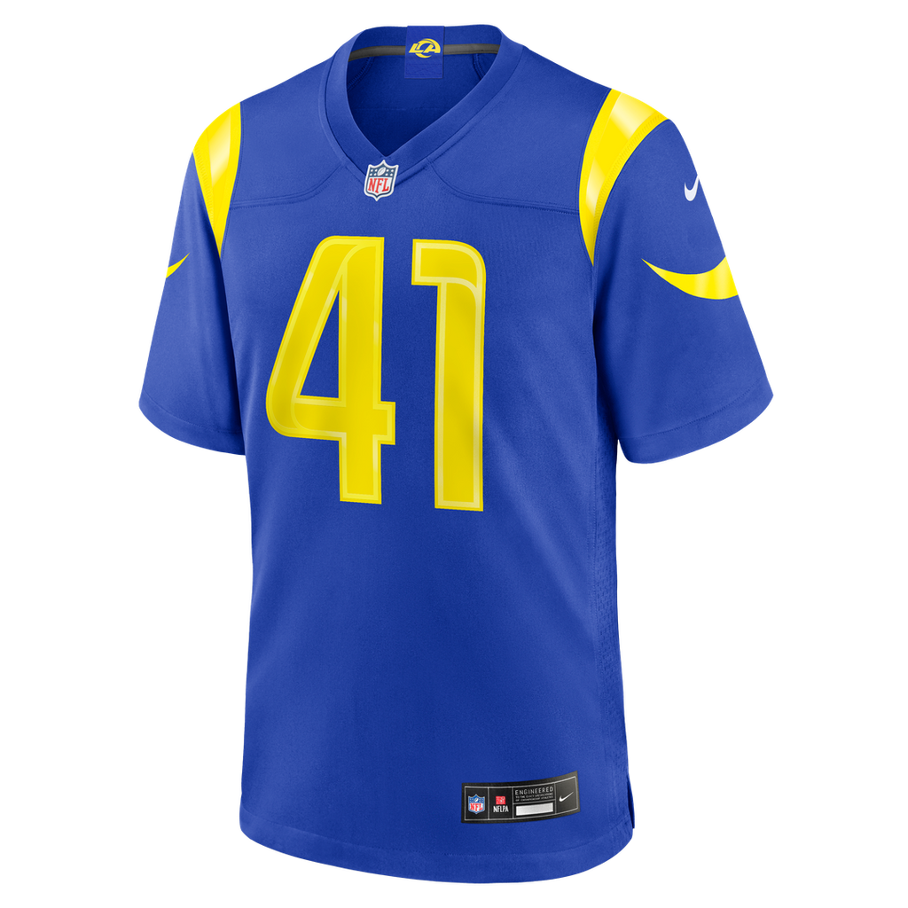 Zech McPhearson Los Angeles Rams Royal Team Game Jersey