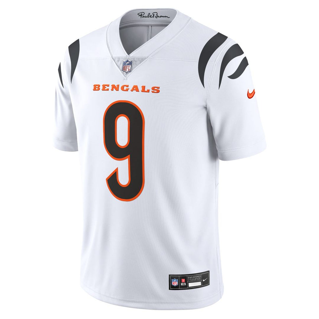 Joe Burrow Cincinnati Bengals White Vapor Untouchable Limited Jersey