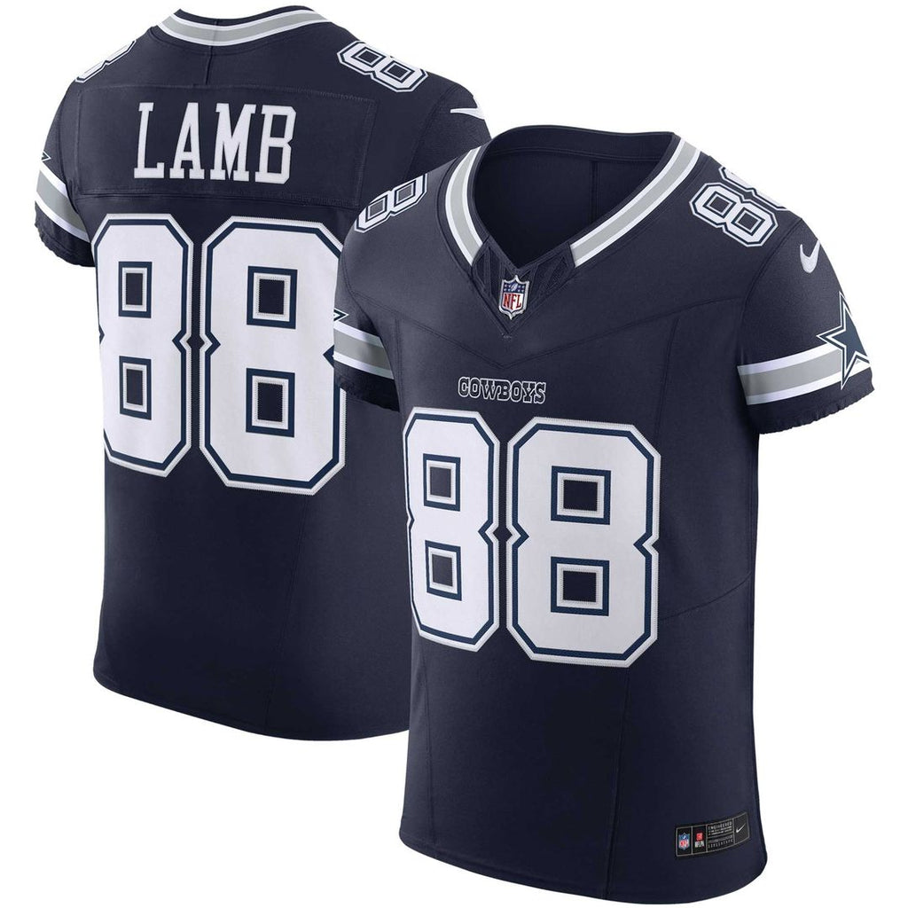CeeDee Lamb Dallas Cowboys Navy Team Vapor F.U.S.E. Elite Jersey