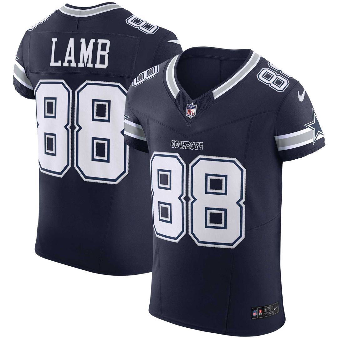 CeeDee Lamb Dallas Cowboys Navy Team Vapor F.U.S.E. Elite Jersey