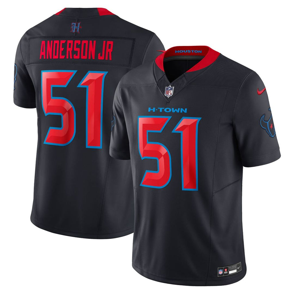 Will Anderson Jr. Houston Texans Navy 2nd Alternate Vapor F.U.S.E. Limited Jersey