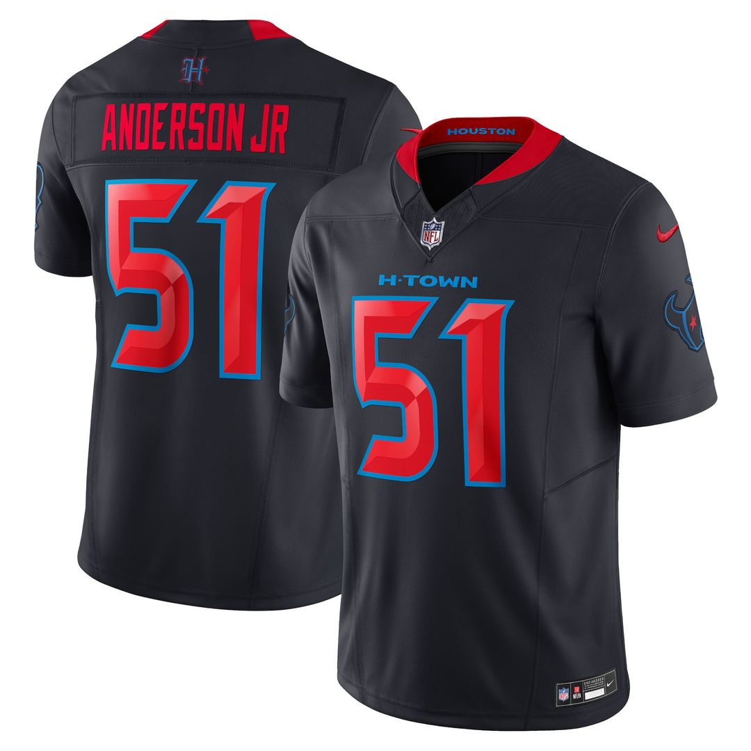 Will Anderson Jr. Houston Texans Navy 2nd Alternate Vapor F.U.S.E. Limited Jersey