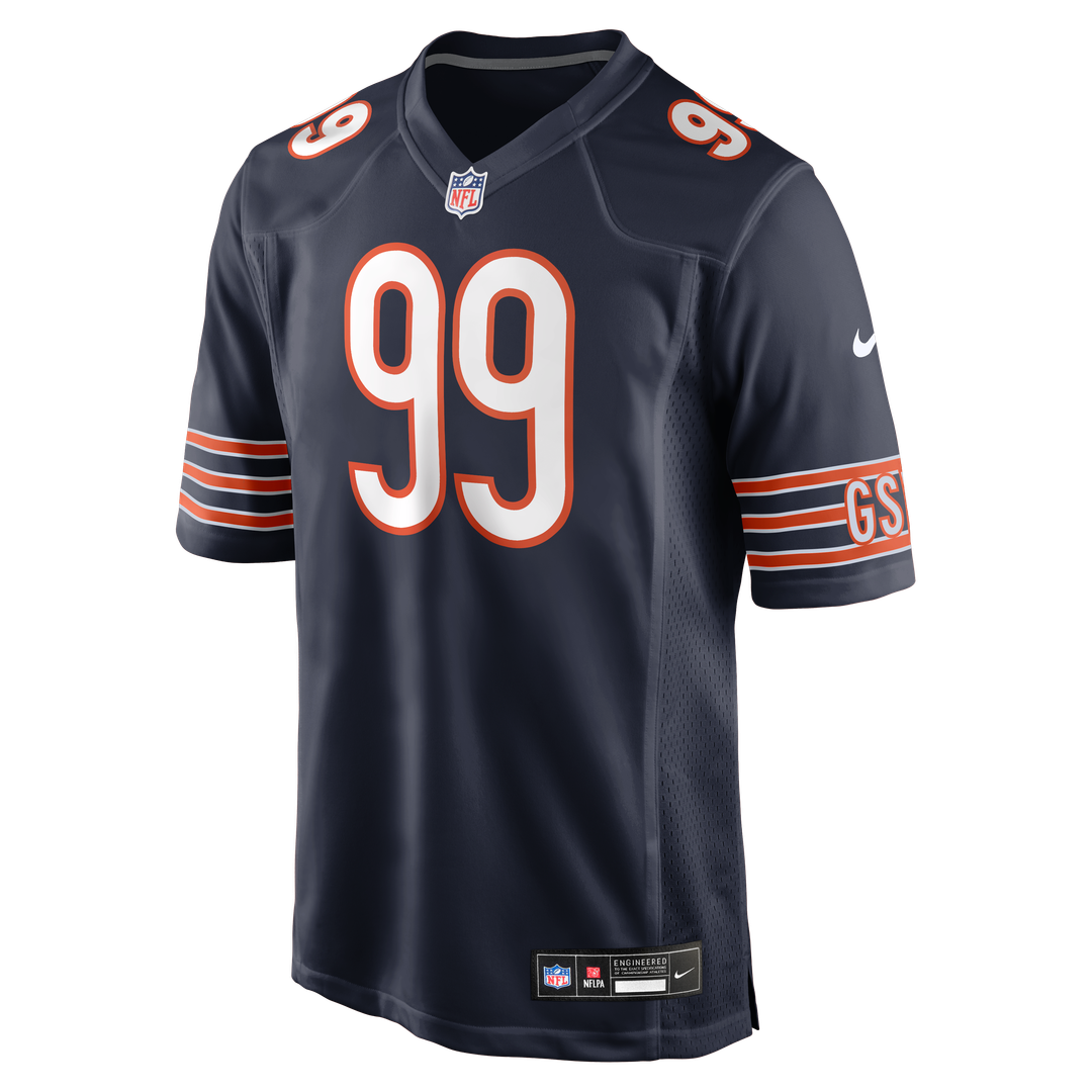Gervon Dexter Sr Chicago Bears Navy Team Game Jersey
