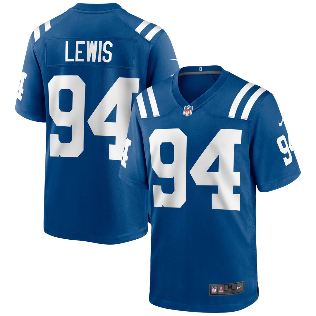 Tyquan Lewis Indianapolis Colts Royal Game Jersey