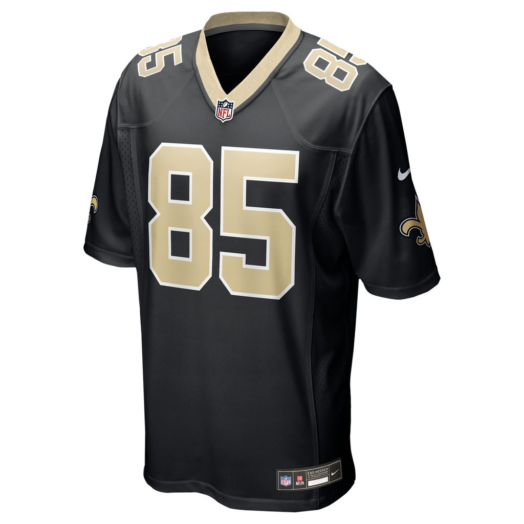 Mason Pline New Orleans Saints Black Team Game Jersey