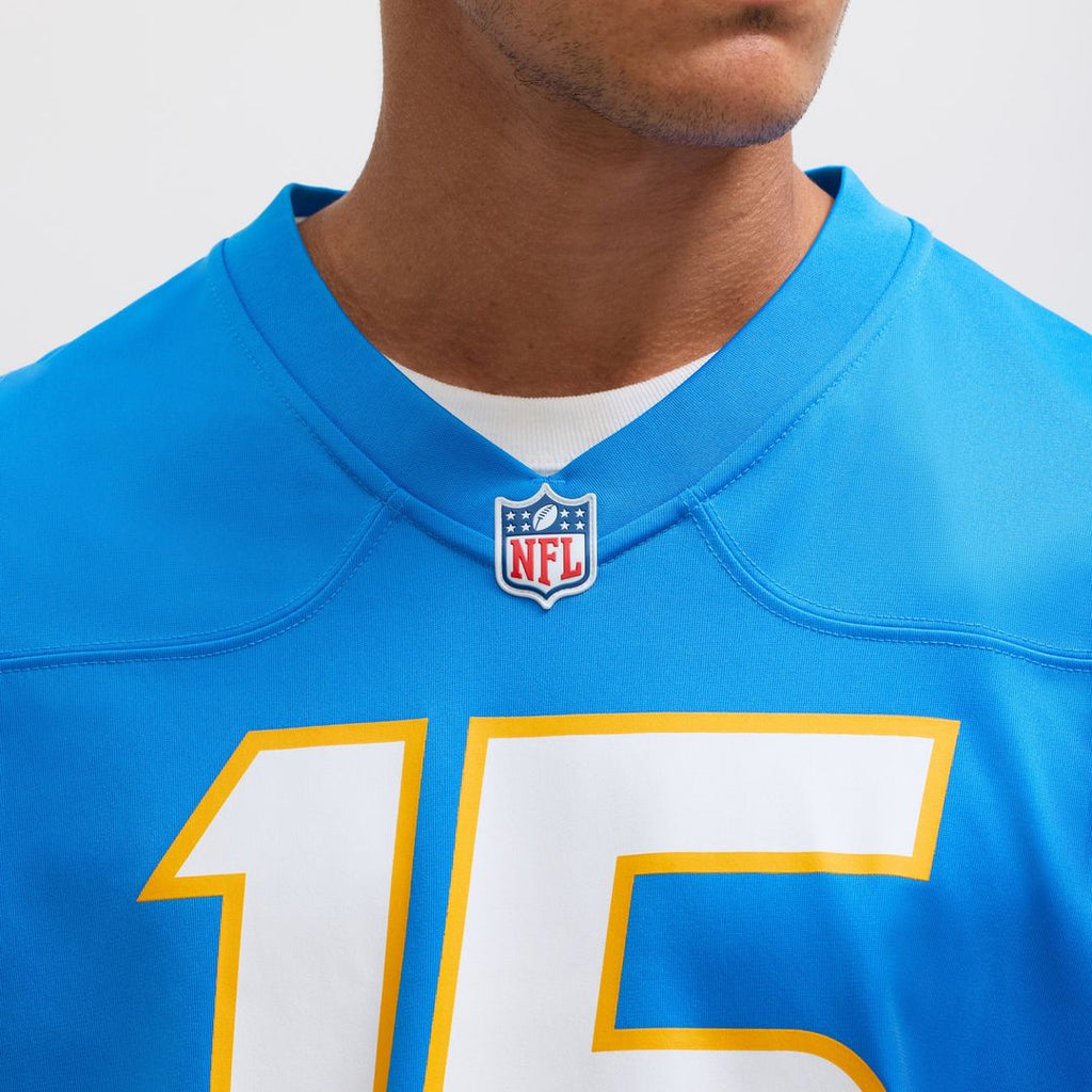 Ladd McConkey Los Angeles Chargers Navy Alternate Super Chargers Game Player Jersey