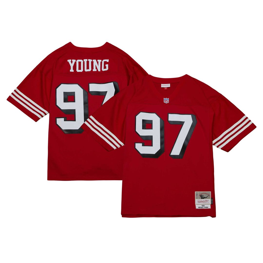 Bryant Young San Francisco 49ers White Legacy Replica Jersey