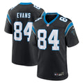 Mitchell Evans Carolina Panthers Black Team Game Jersey