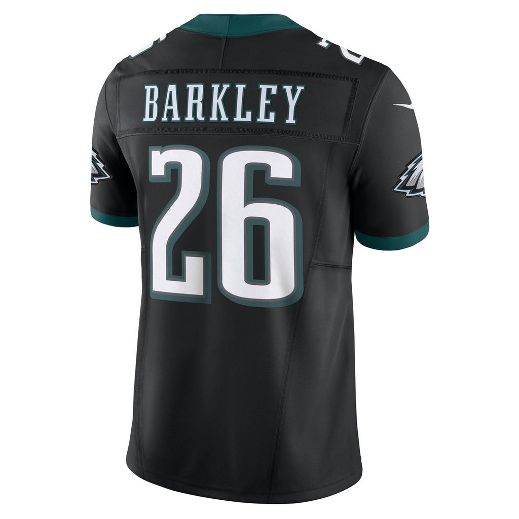 Saquon Barkley Philadelphia Eagles Black Vapor F.U.S.E. Limited Jersey