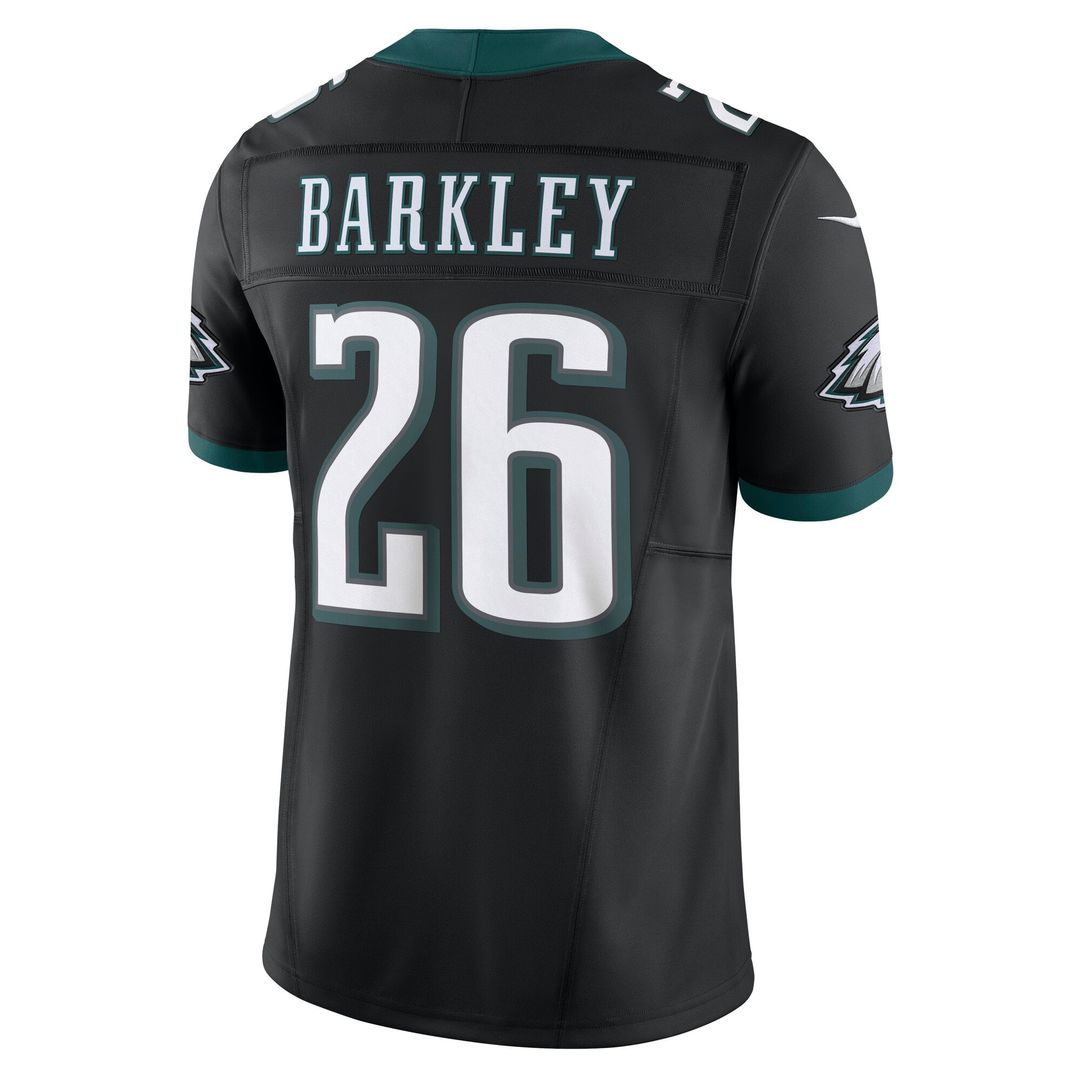 Saquon Barkley Philadelphia Eagles Midnight Green Vapor F.U.S.E. Limited Jersey