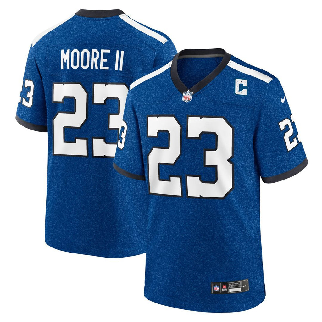 Kenny Moore II Indianapolis Colts Royal Indiana Nights Alternate Game Jersey