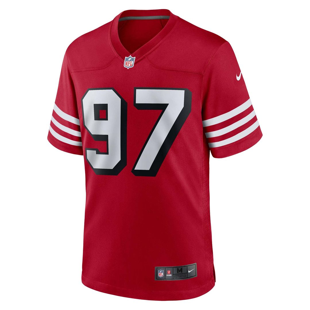 Nick Bosa San Francisco 49ers Scarlet Alternate Game Jersey