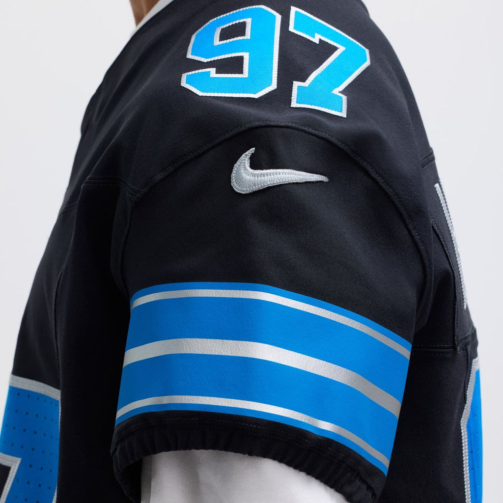 Aidan Hutchinson Detroit Lions Black Alternate Vapor F.U.S.E. Elite Jersey