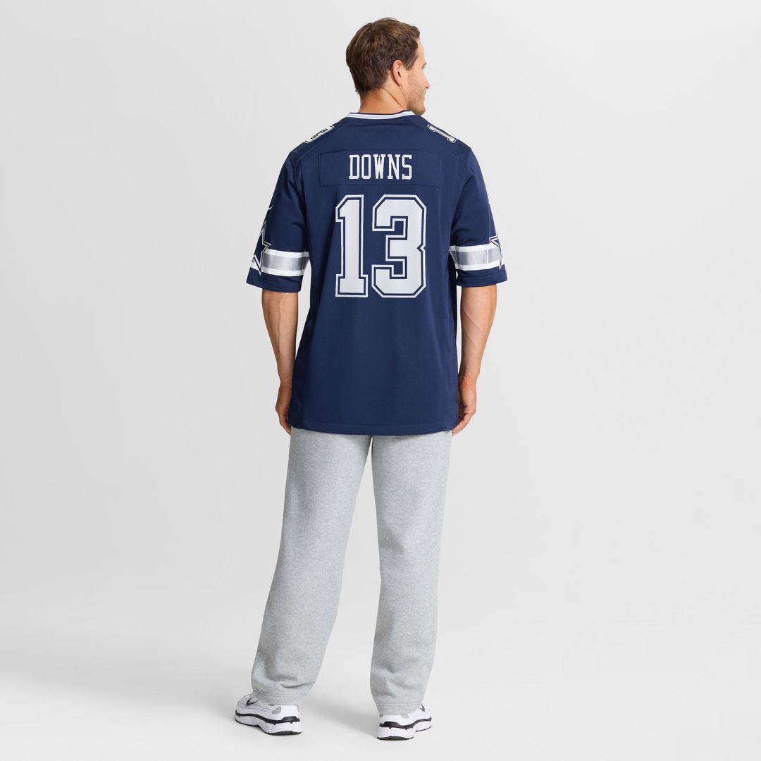 Caleb Downs Dallas Cowboys White Game Jersey