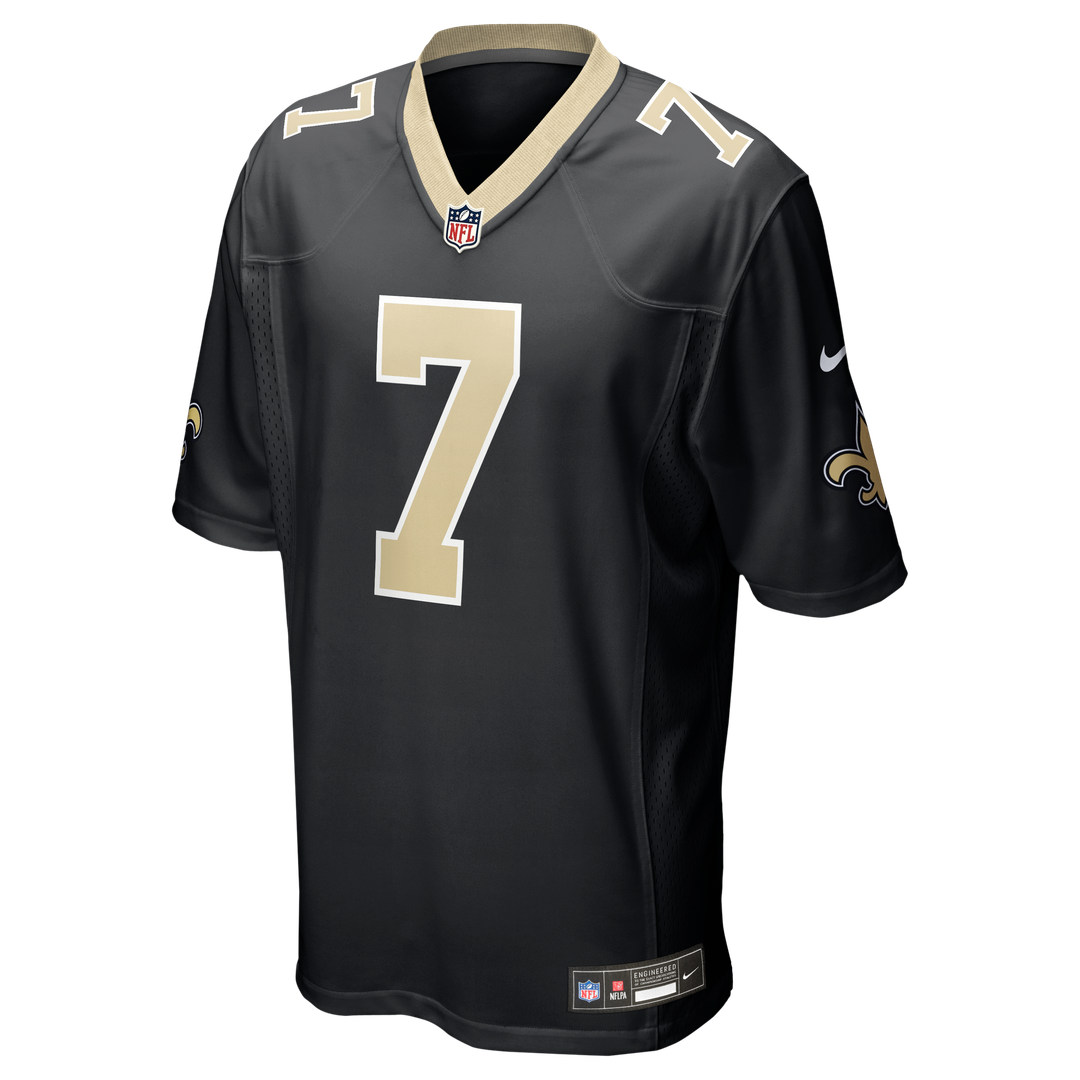 Taysom Hill New Orleans Saints Black Game Jersey