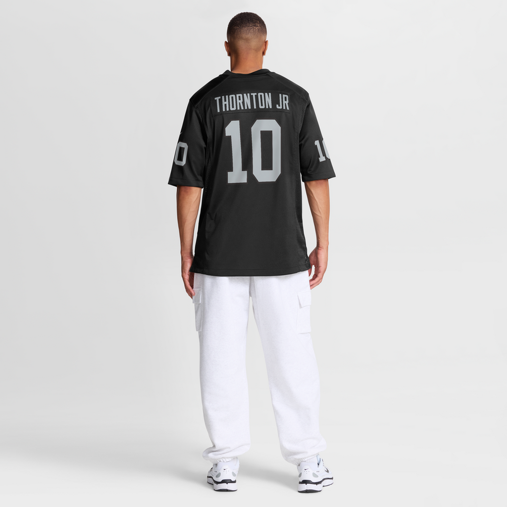 Dont'e Thornton Jr. Las Vegas Raiders Black Team Game Jersey