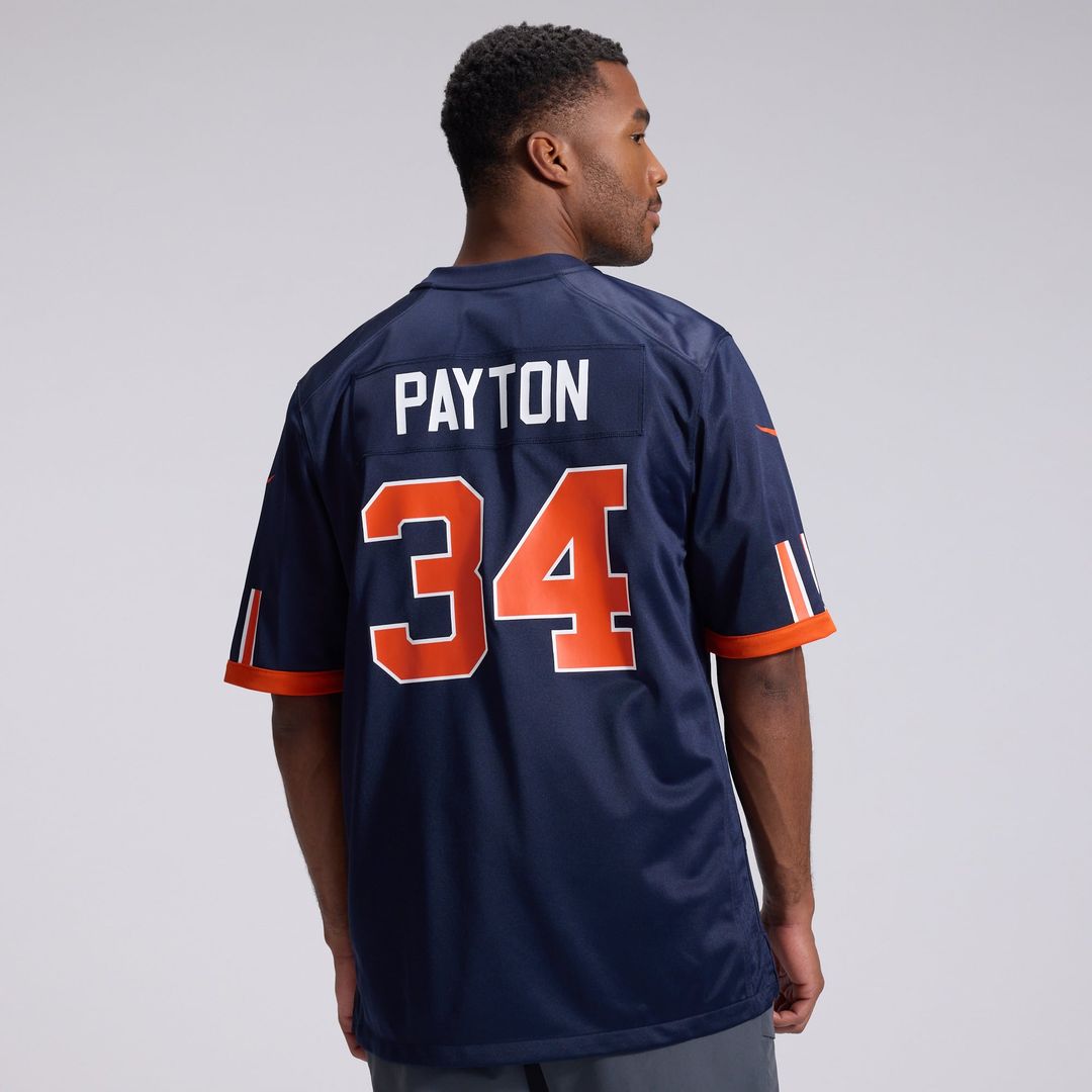 Walter Payton Chicago Bears Navy 2026 Rivalries Collection Game Jersey