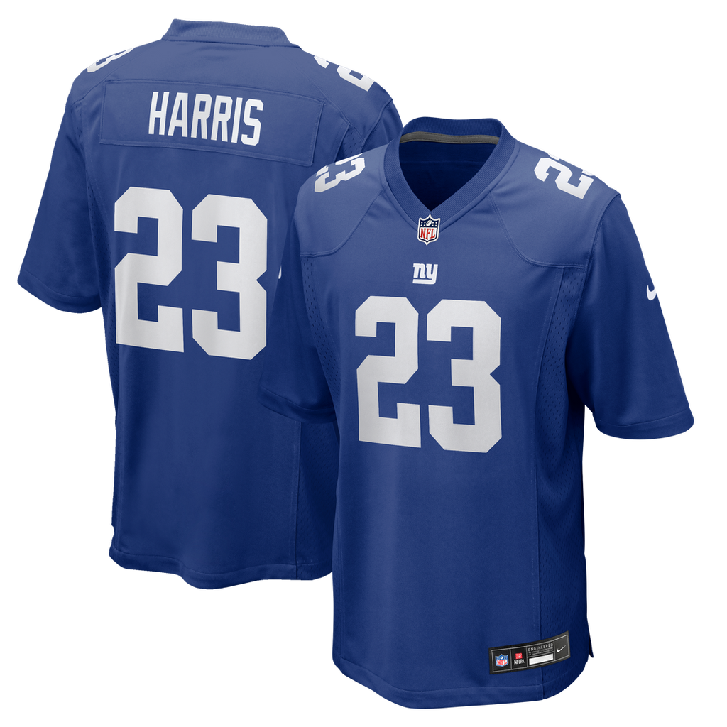 Najee Harris New York Giants Royal Team Game Jersey
