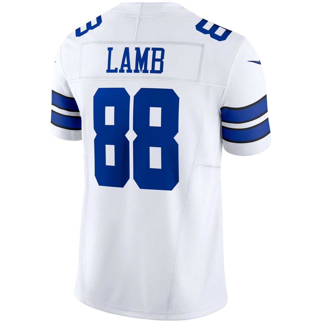 CeeDee Lamb Dallas Cowboys White Vapor F.U.S.E. Limited Jersey