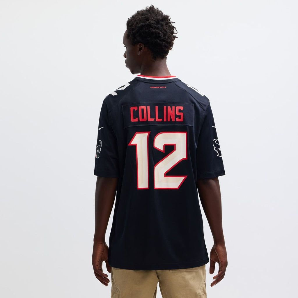 Nico Collins Houston Texans White Game Jersey