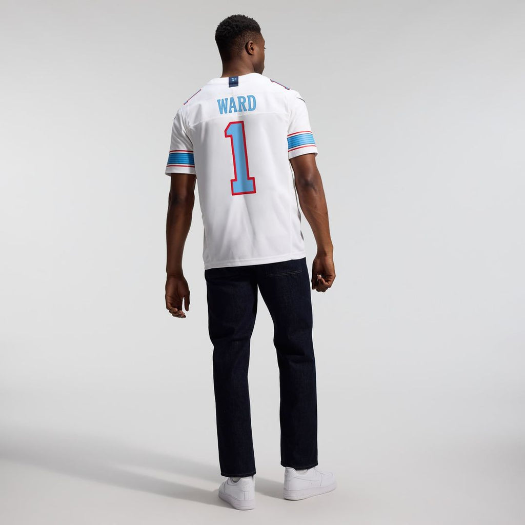 Cameron Ward Tennessee Titans Light Blue Team Vapor F.U.S.E. Stitched Limited Jersey