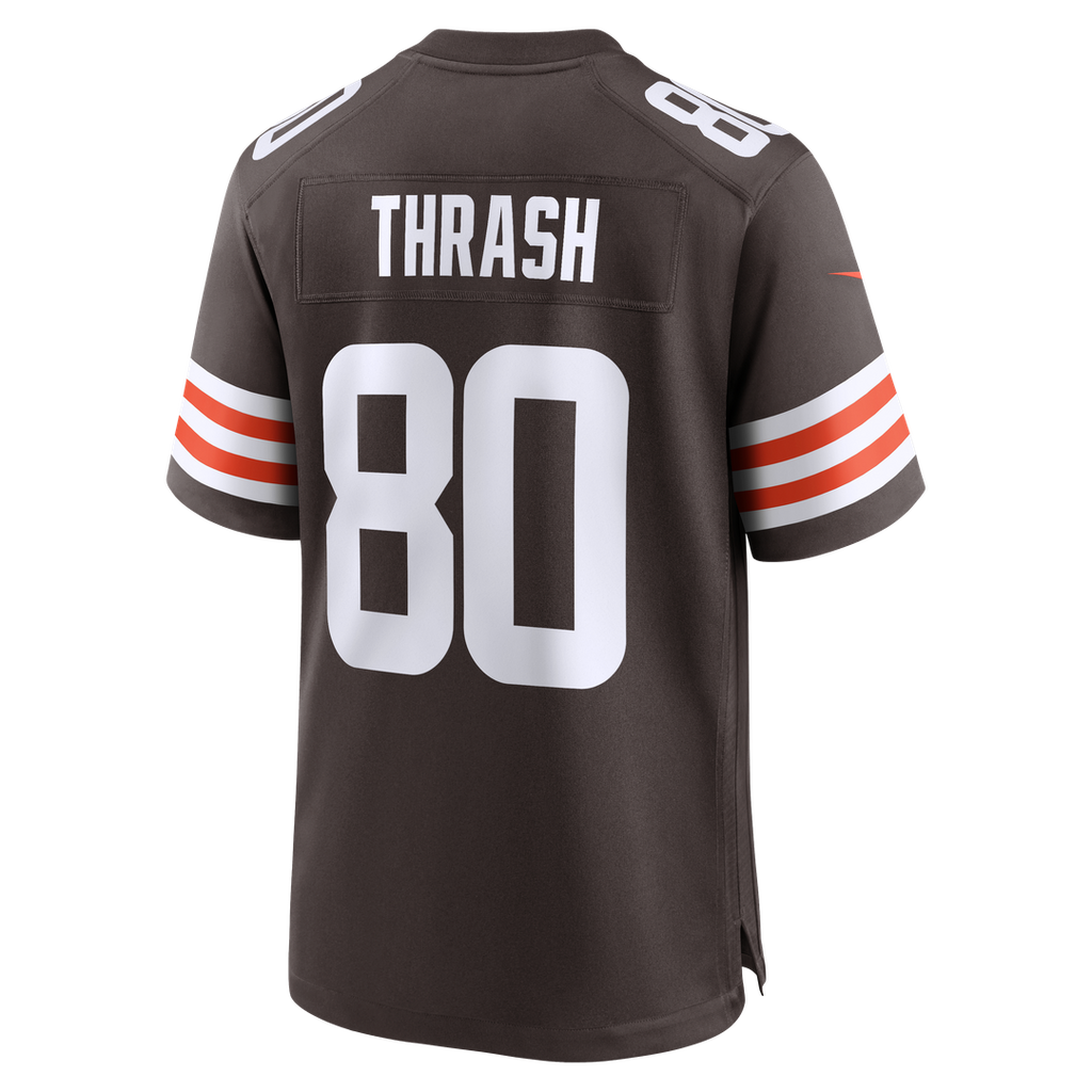 Jamari Thrash Cleveland Browns Brown Team Game Jersey