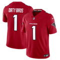 Dirty Birds Atlanta Falcons Red Team Vapor F.U.S.E. Stitched Limited Jersey