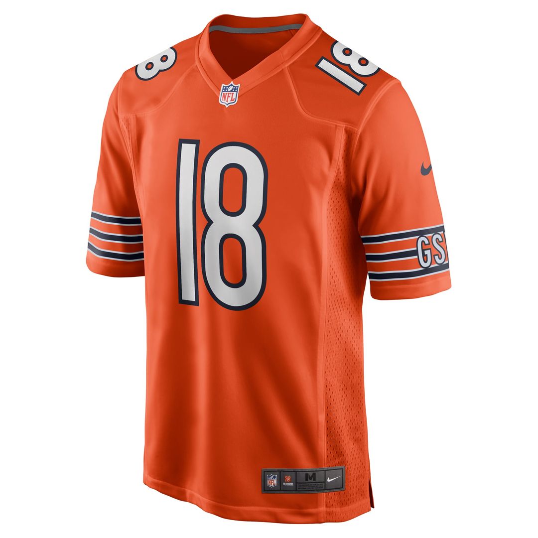 Caleb Williams Chicago Bears Navy Player Game Jersey