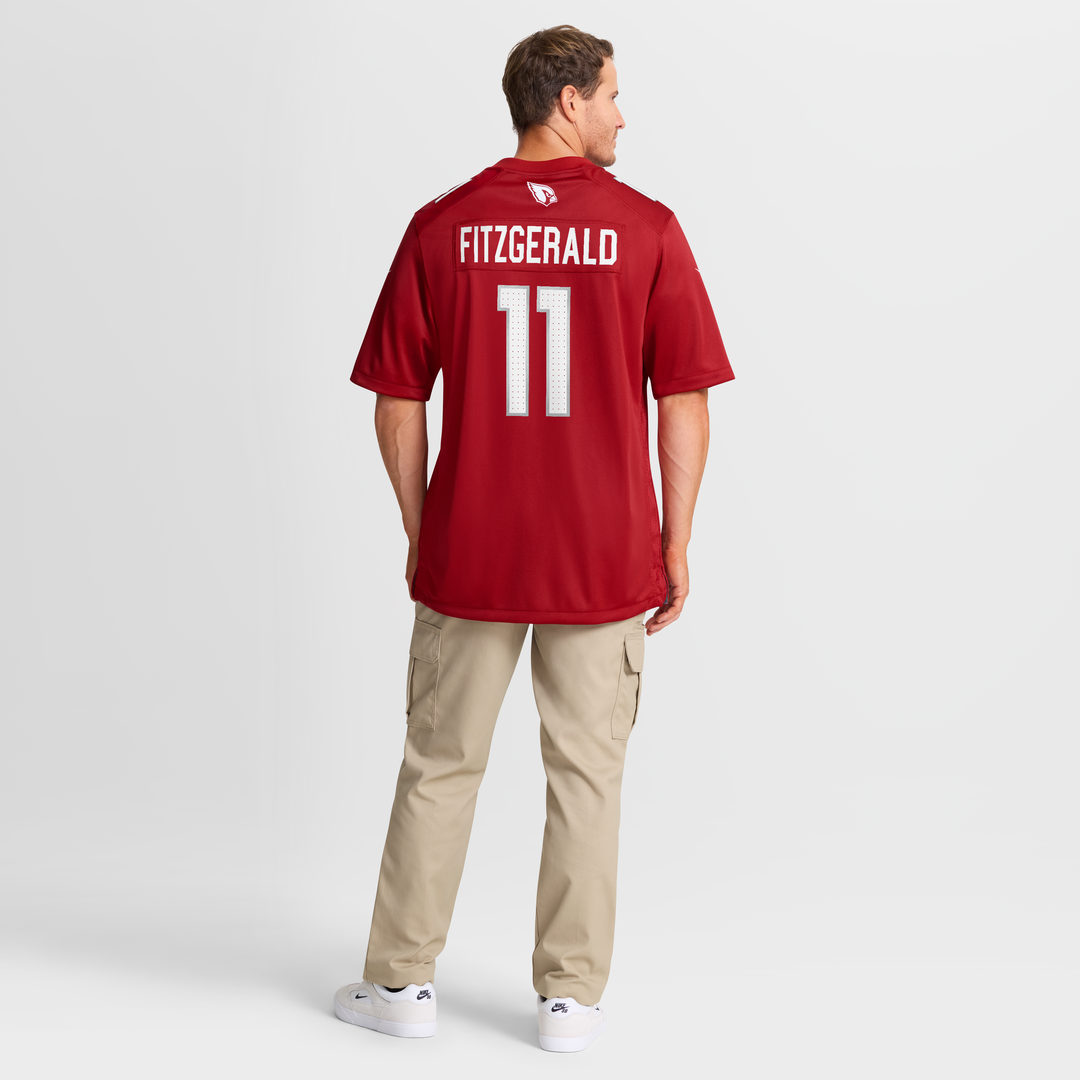 Larry Fitzgerald Arizona Cardinals Cardinal Team Retired Game Jersey