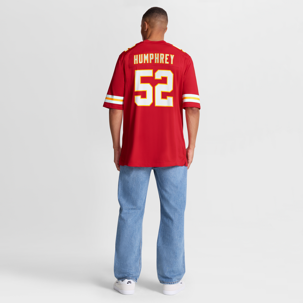 Creed Humphrey Kansas City Chiefs Red Game Jersey