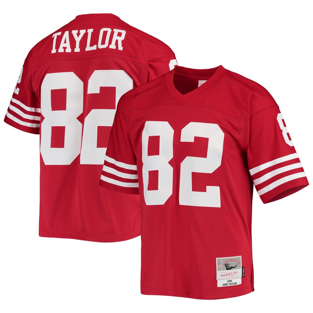 John Taylor San Francisco 49ers Scarlet Legacy Replica Jersey