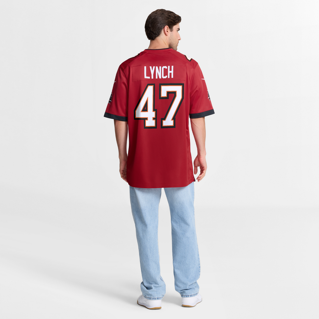 John Lynch Tampa Bay Buccaneers Red Game Retired Player Jersey
