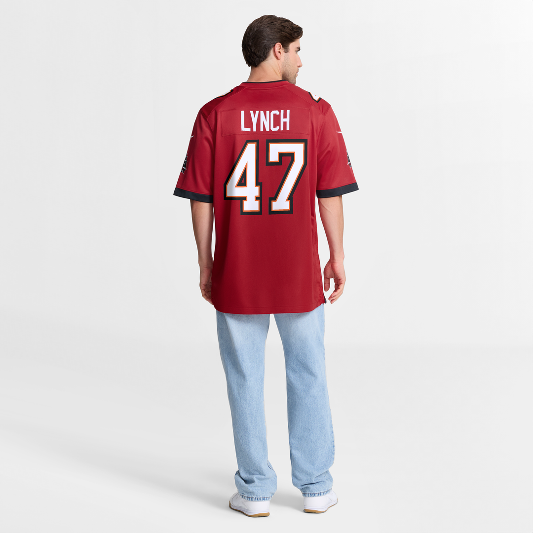 John Lynch Tampa Bay Buccaneers Red Game Retired Player Jersey