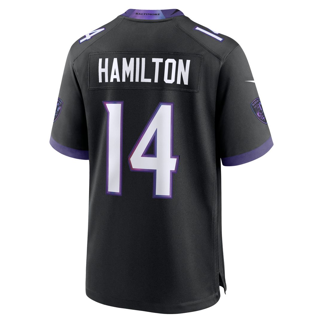 Kyle Hamilton Baltimore Ravens Purple Alternate Game Jersey