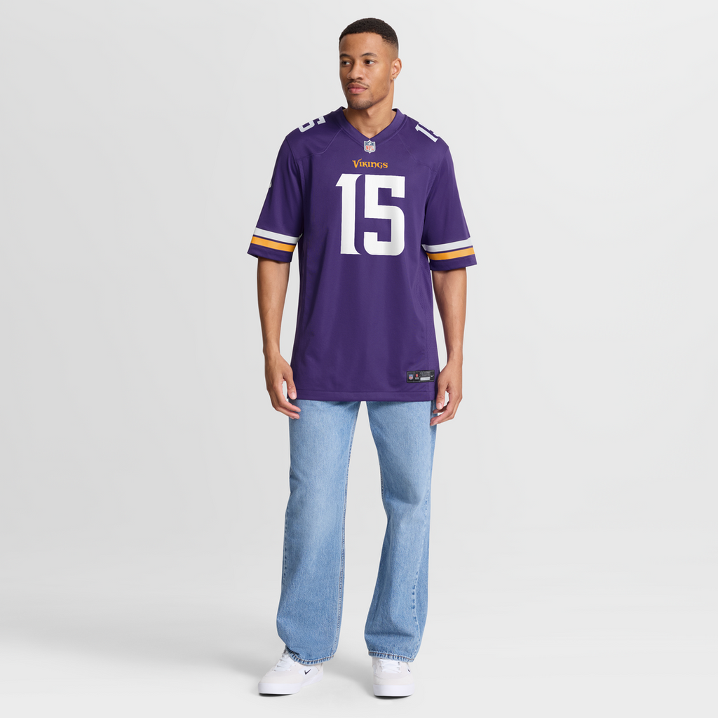Dallas Turner Minnesota Vikings Purple Player Game Jersey