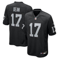 Nakobe Dean Las Vegas Raiders Black Team Game Jersey