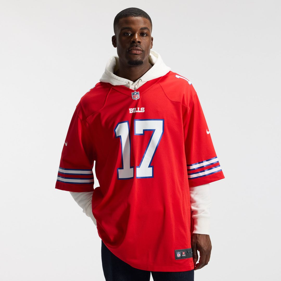 Josh Allen Buffalo Bills Red Alternate Game Jersey