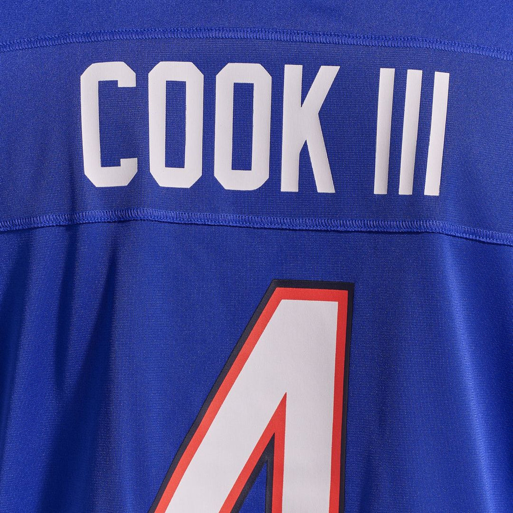 James Cook III Buffalo Bills Gray Nickel City Game Jersey