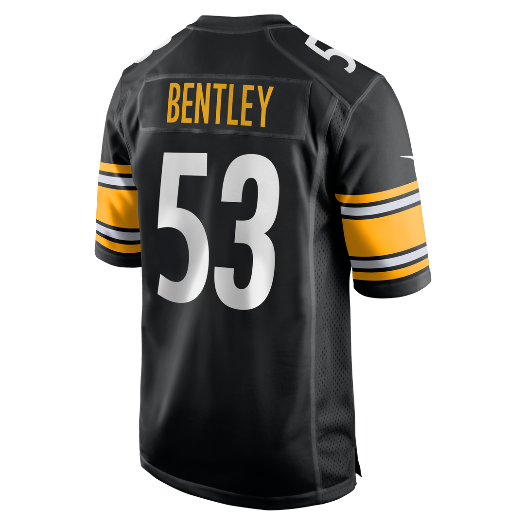 JaWhaun Bentley Pittsburgh Steelers Black Team Game Jersey