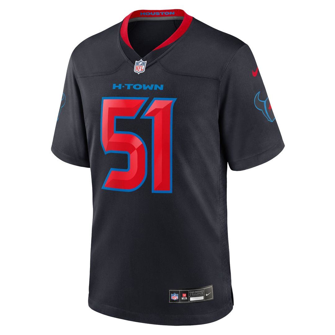 Will Anderson Jr. Houston Texans Navy Alternate Game Jersey