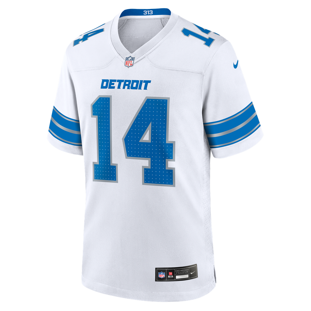 Amon-Ra St. Brown Detroit Lions Blue Game Jersey