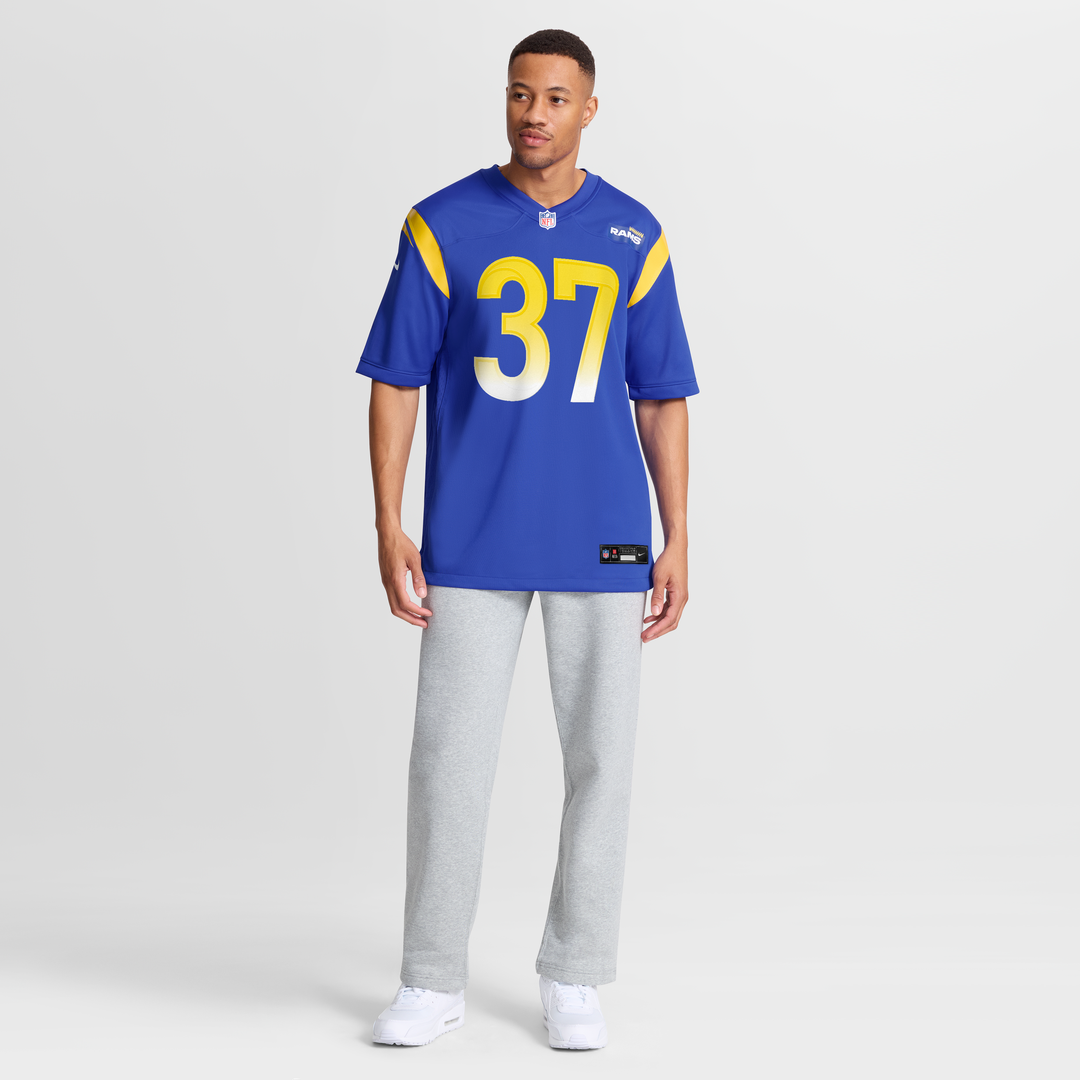 Quentin Lake Los Angeles Rams Royal Game Player Jersey