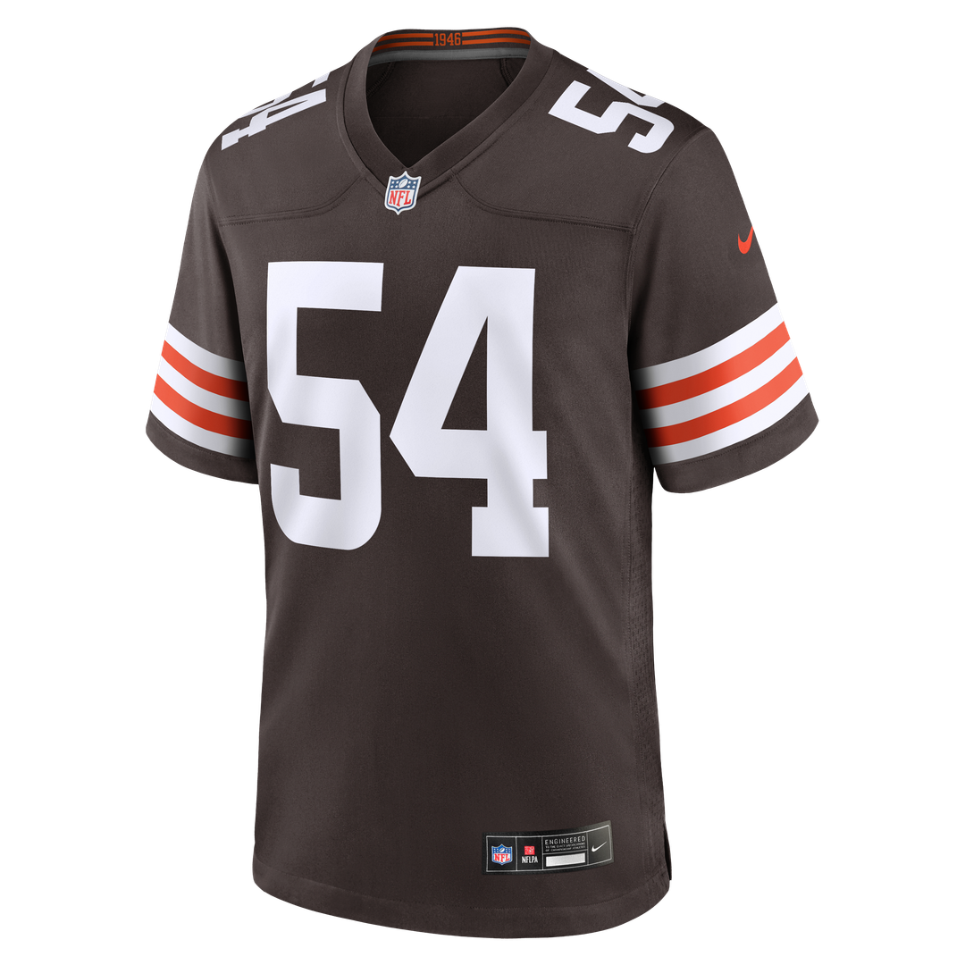 Sam Williams Cleveland Browns Brown Team Game Jersey
