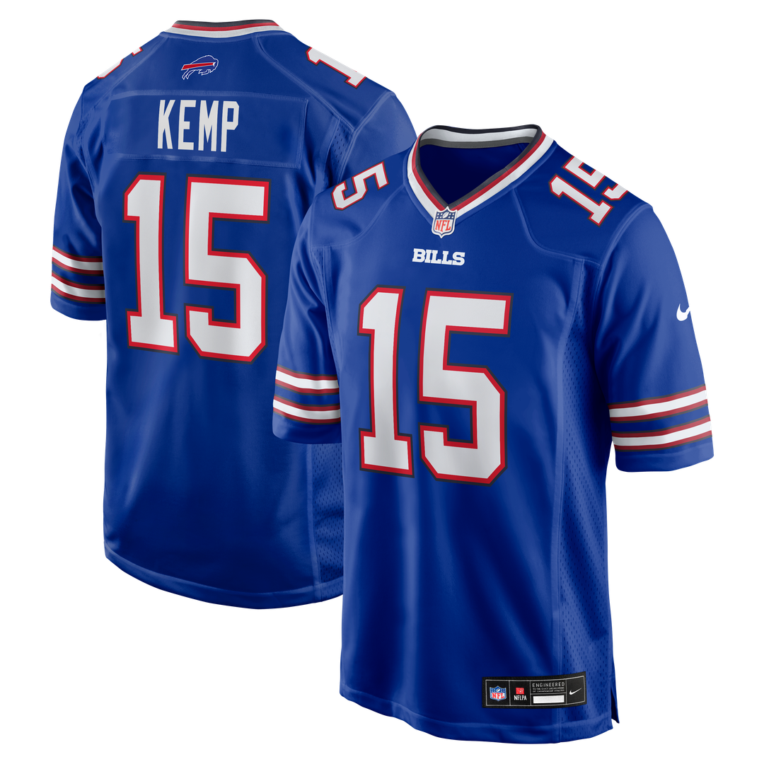 Jack Kemp Buffalo Bills Royal Game Retired Player Jersey